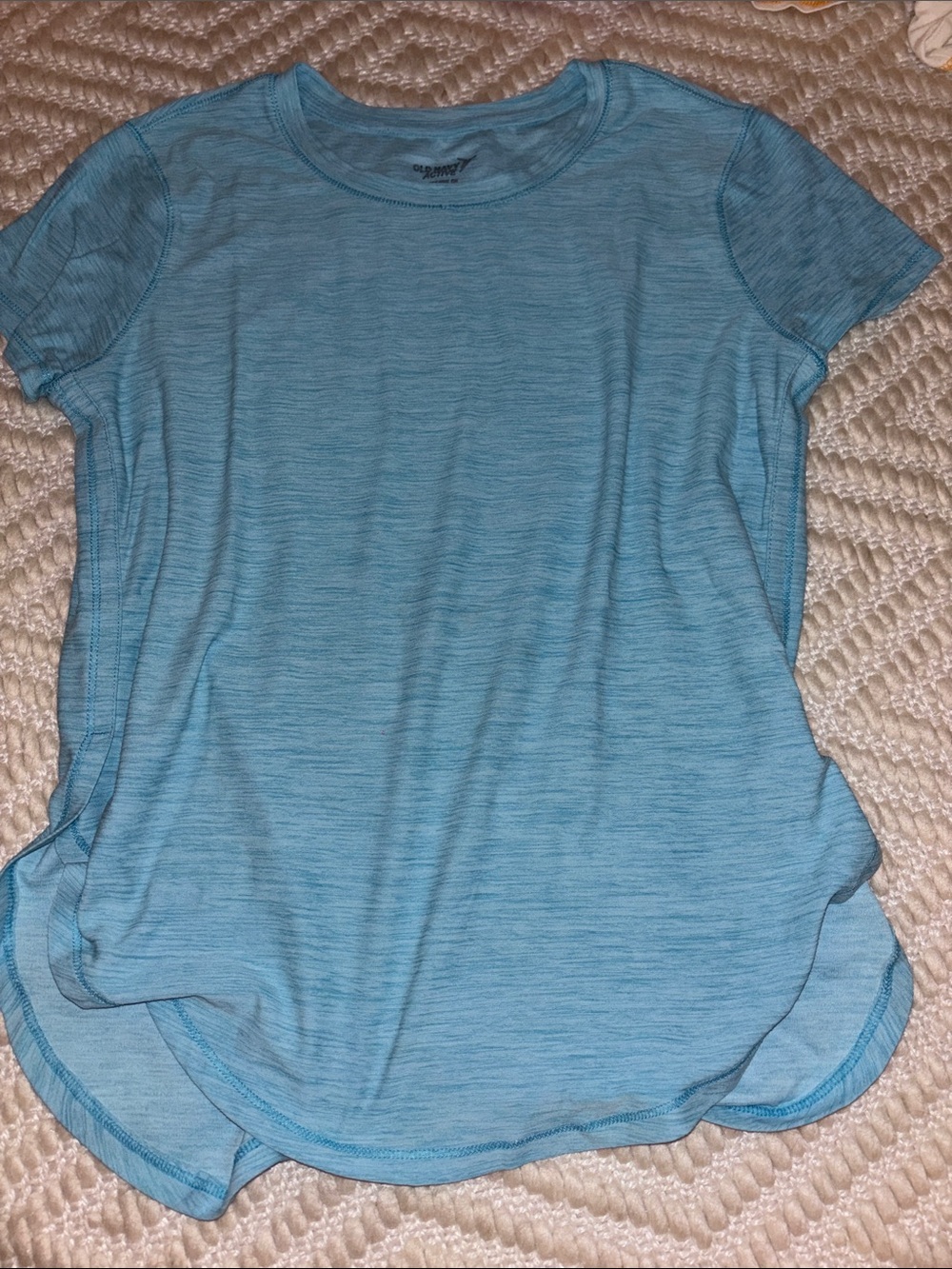 Old Navy Light Blue Short Sleeve Kids Tee
